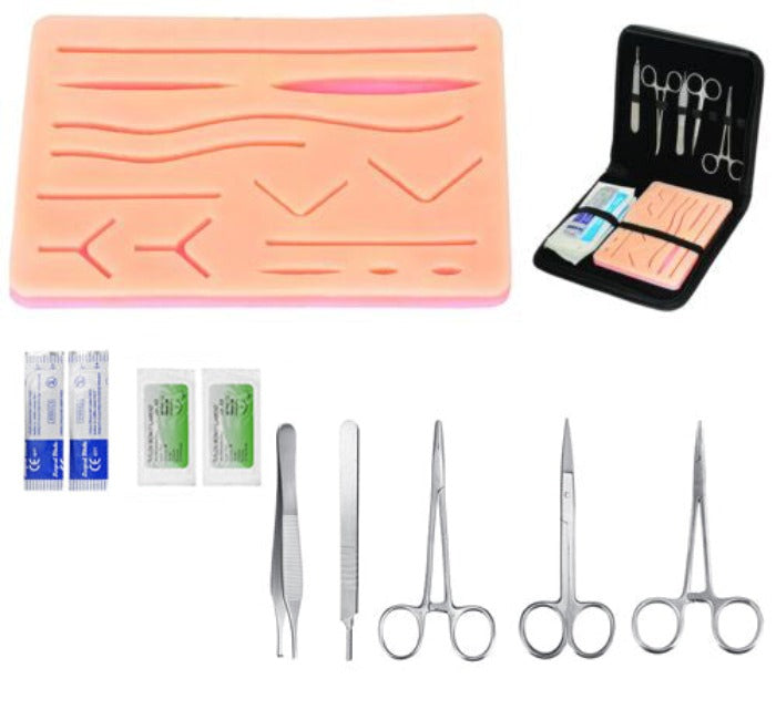 Suture Practice Kit Medical Students Dental Veterinarian Surgical Training Tools