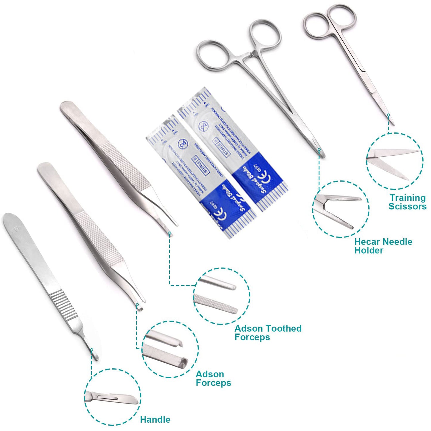 Suture Practice Kit Training for Medical student kit