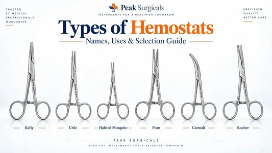 Types of Hemostats: Names, Uses & Selection Guide