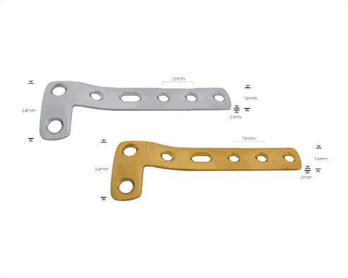 L Buttress Plates: Right and Left Angled Solutions for Orthopedic Fixation