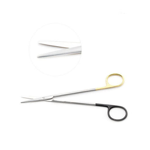 Veterinary Metzenbaum Scissors: Straight, Curved, Left-Hand, Tungsten Carbide and Supercut