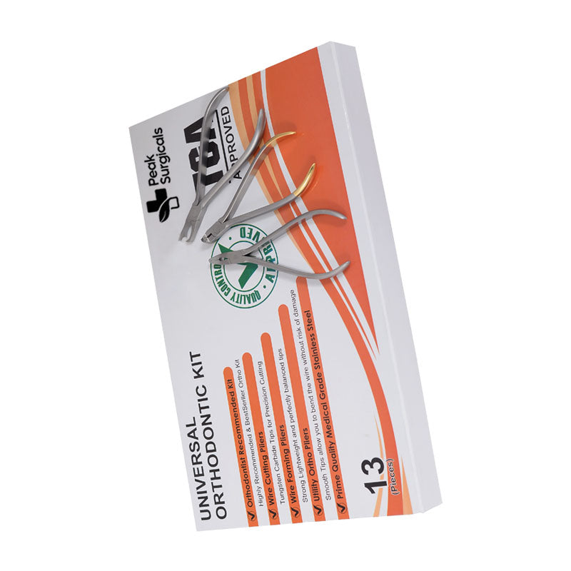 Dental Orthodontics Pliers Set – 13 Pieces