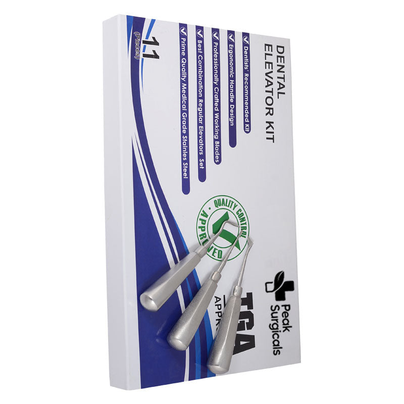 Dental Root Elevators Set for Teeth Extraction and Luxating