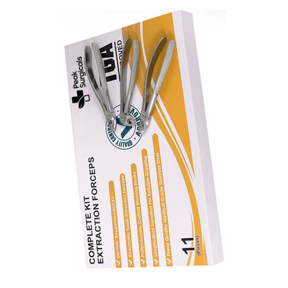 Dental Teeth Extraction Forceps Set of 11 Pieces