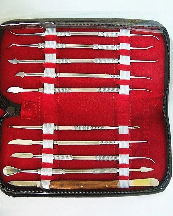 Dental Lab Instrument Wax Carving Tool Kit