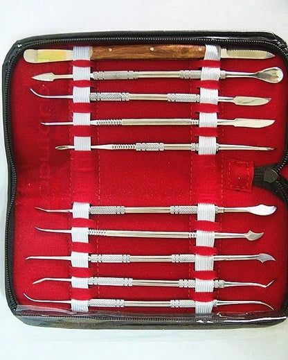 Dental Lab Instrument Wax Carving Tool Kit