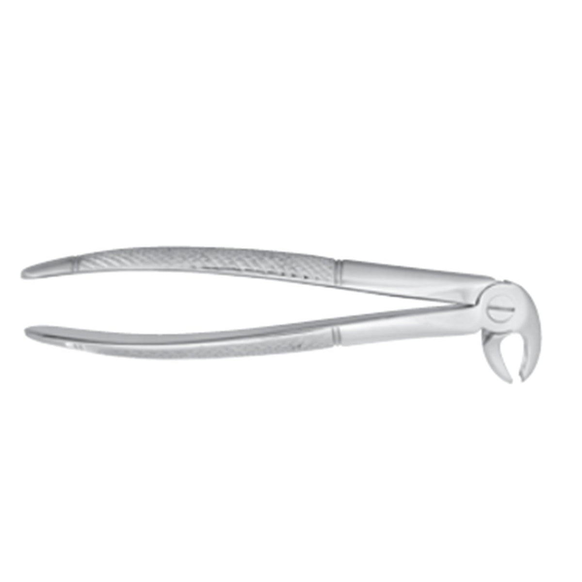 Extracting Forceps Angled Right – Compact 125mm German Stainless Steel Dental Extraction Forceps with Right-Offset Beak for Posterior Access (PS-6916)