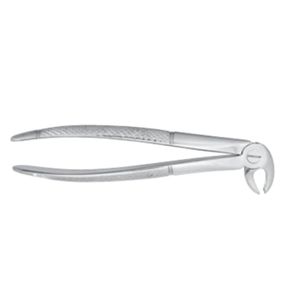 Extracting Forceps Angled Right – Compact 125mm German Stainless Steel Dental Extraction Forceps with Right-Offset Beak for Posterior Access (PS-6916)