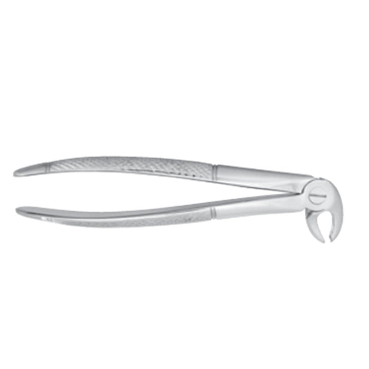 Extracting Forceps Angled Right – Compact 125mm German Stainless Steel Dental Extraction Forceps with Right-Offset Beak for Posterior Access (PS-6916)