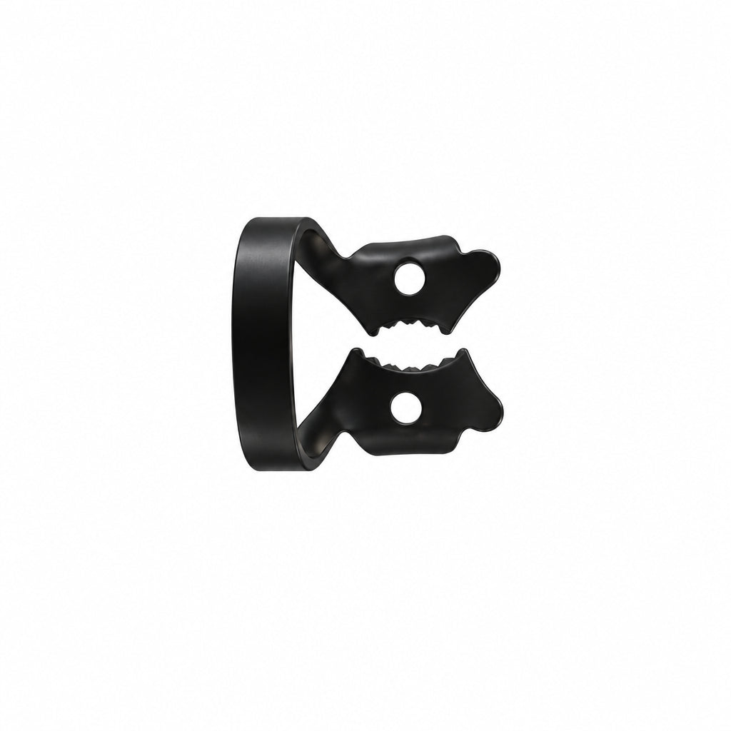 Molar Clamp for Endodontic Isolation and Moisture Control