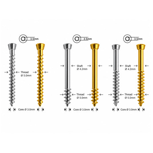 Cancellous Safety Lock Screw Ø5.0mm