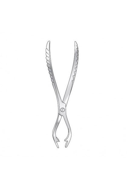 Fergusson Lion Bone Holding Forceps 8" (203mm) Stainless Steel