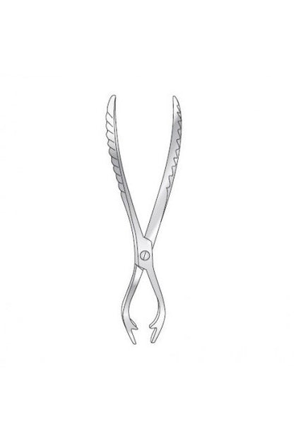 Fergusson Lion Bone Holding Forceps 8" (203mm) Stainless Steel