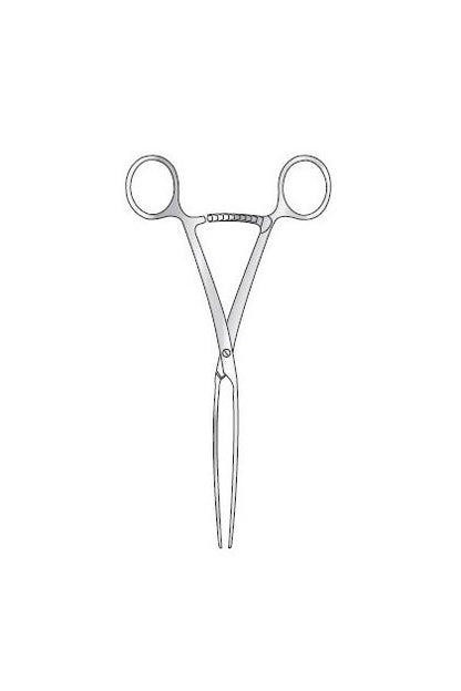 Lane’s Bowel Clamp 7" (177mm) Straight Stainless Steel Surgical Clamp