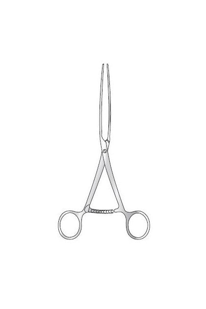 Lane’s Bowel Clamp 7" (177mm) Straight Stainless Steel Surgical Clamp
