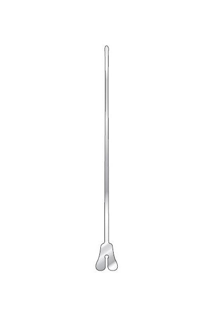 Silver Probe Stainless Steel 6" (152mm) Fish Tail Surgical Instrument