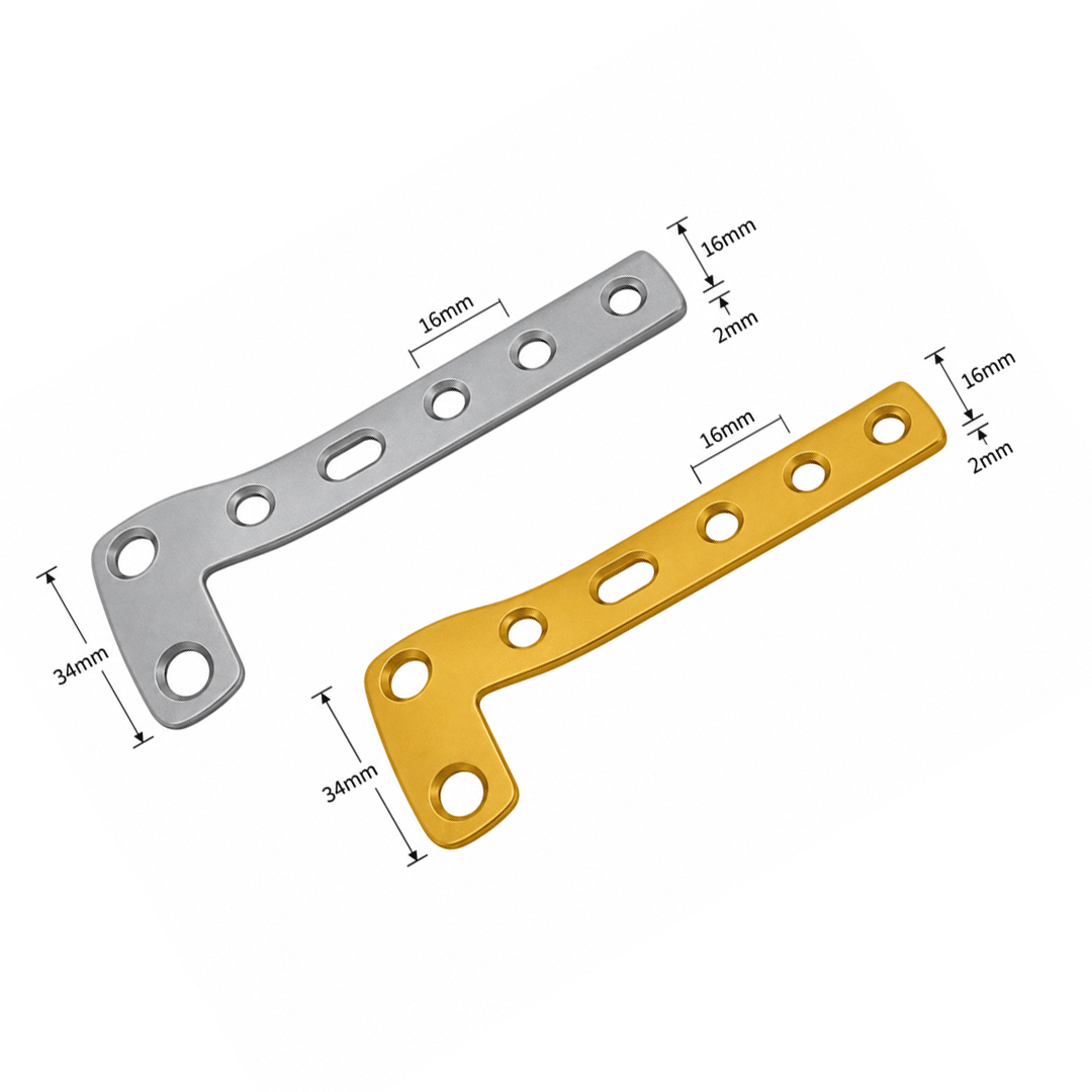 L Buttress Plate Right Left Angled 4.5mm