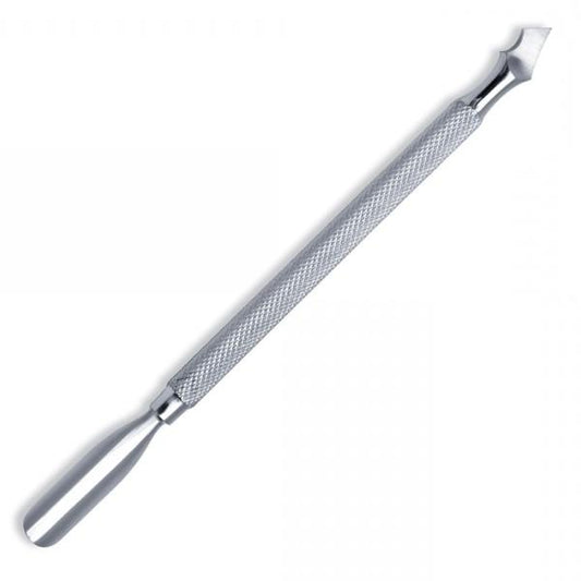 Cuticle Remover Tool – Stainless Steel Pterygium Scraper in 4mm (Size 12), 5mm (Size 14), and 6mm (Size 16) for Professional Nail Plate Debridement