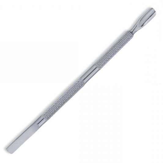 Cuticle Pusher Tool 4.5" – Stainless Steel Professional Cuticle Retraction Instrument for Manicure and Gel Nail Preparation