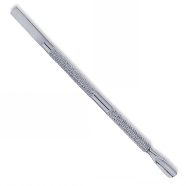 Cuticle Pusher Tool 4.5" – Stainless Steel Professional Cuticle Retraction Instrument for Manicure and Gel Nail Preparation