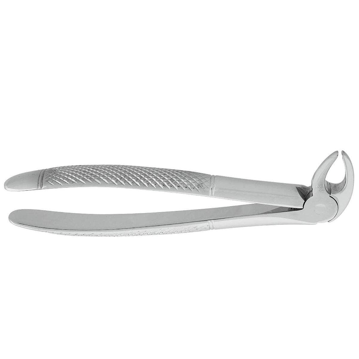 Extracting Forceps Angled Left – Compact 125mm German Stainless Steel Dental Extraction Forceps with Left-Offset Beak for Posterior Access