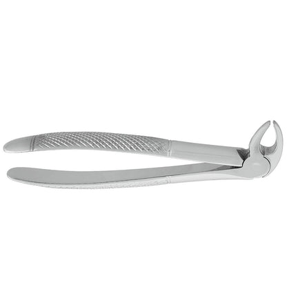 Extracting Forceps Angled Left – Compact 125mm German Stainless Steel Dental Extraction Forceps with Left-Offset Beak for Posterior Access