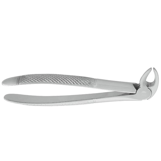 Extracting Forceps Angled Left – Compact 125mm German Stainless Steel Dental Extraction Forceps with Left-Offset Beak for Posterior Access