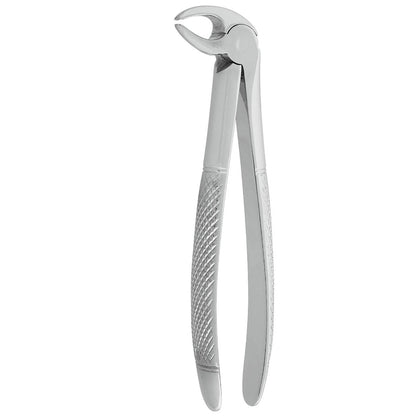 Extracting Forceps Angled Left – Compact 125mm German Stainless Steel Dental Extraction Forceps with Left-Offset Beak for Posterior Access