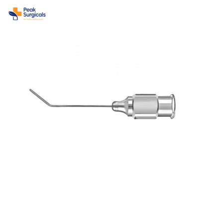 Air Injection Cannula 30 Gauge 7mm Angled