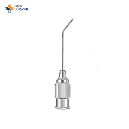 Air Injection Cannula 30 Gauge 7mm Angled