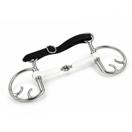 American- Gag Single Jointed Soft Mouth Bit