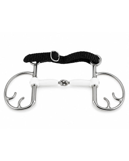 American Gag Single-Jointed Soft Mouth Bit