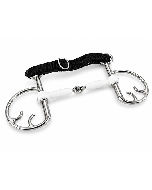 American Gag Single-Jointed Soft Mouth Bit