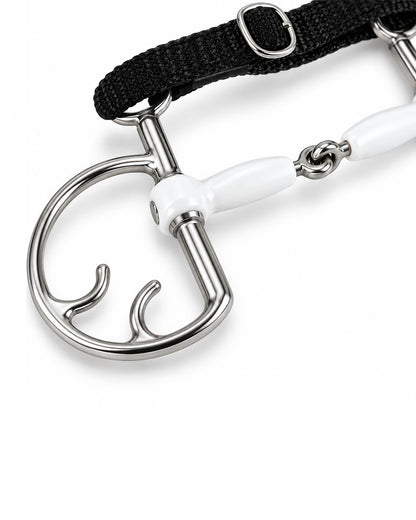 American Gag Single-Jointed Soft Mouth Bit
