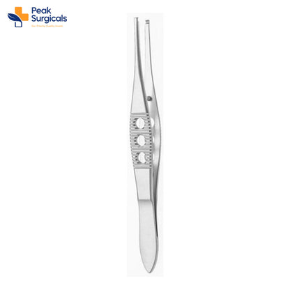 Bandage Lens Forceps with Diamond Dusting
