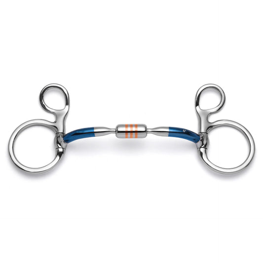 Baucher_Capsule_Sweet_Iron_Snaffle_Hanging_Cheek_Bit