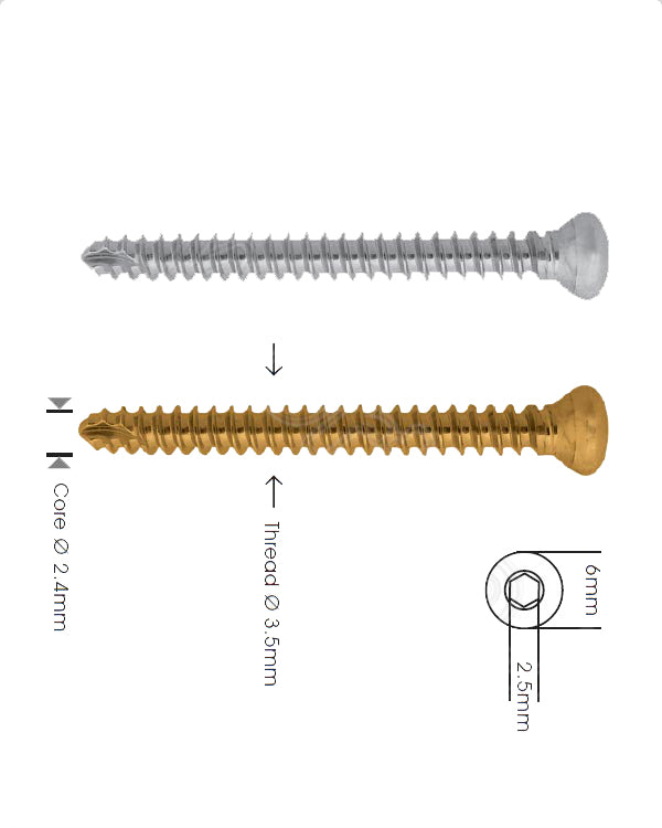 Cortex Screw ∅3.5mm Self Tapping