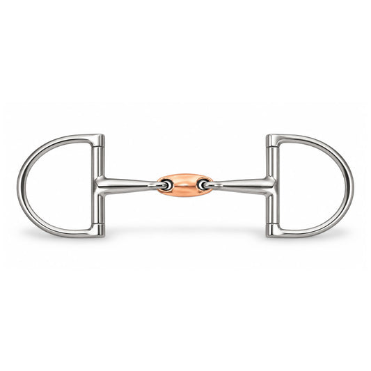 D-Ring Snaffle with Copper Lozenge