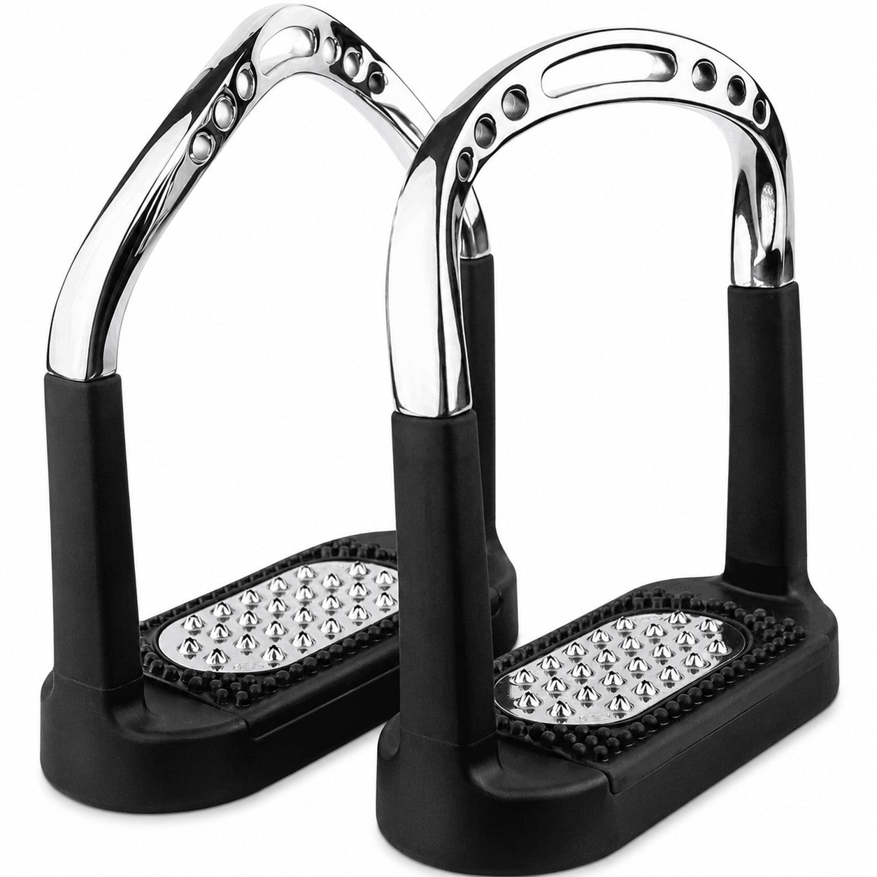 Flexible Safety Stirrups with Wide Anti-Slip Tread