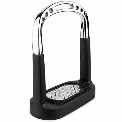 Flexible Safety Stirrups with Wide Anti-Slip Tread