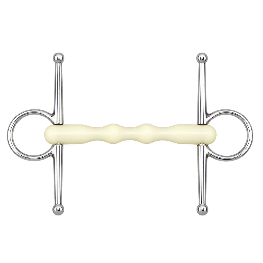Flexible Shaped Mullen Full Cheek Snaffle Bit