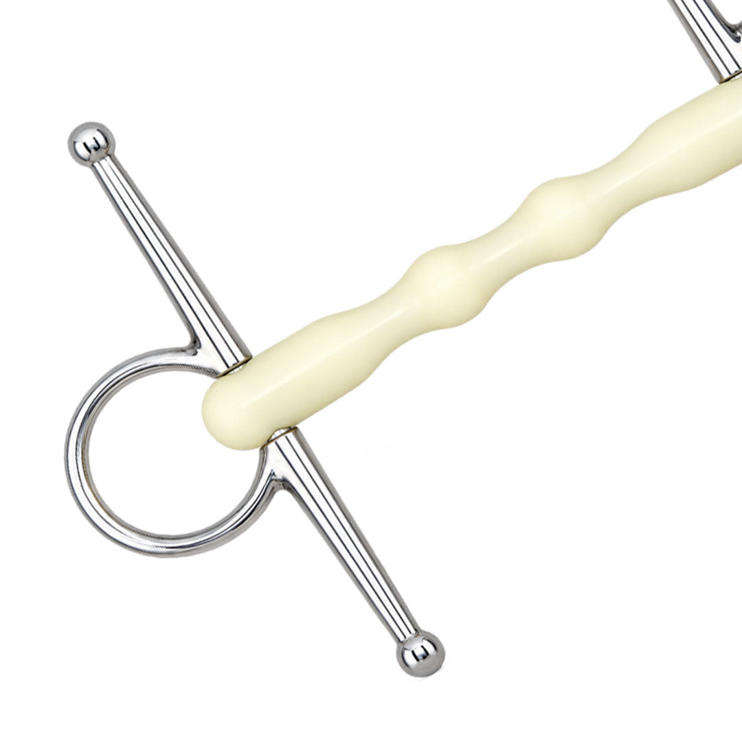 Flexible Shaped Mullen Full Cheek Snaffle Bit