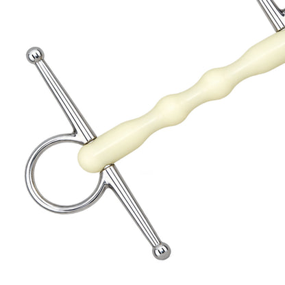 Flexible Shaped Mullen Full Cheek Snaffle Bit