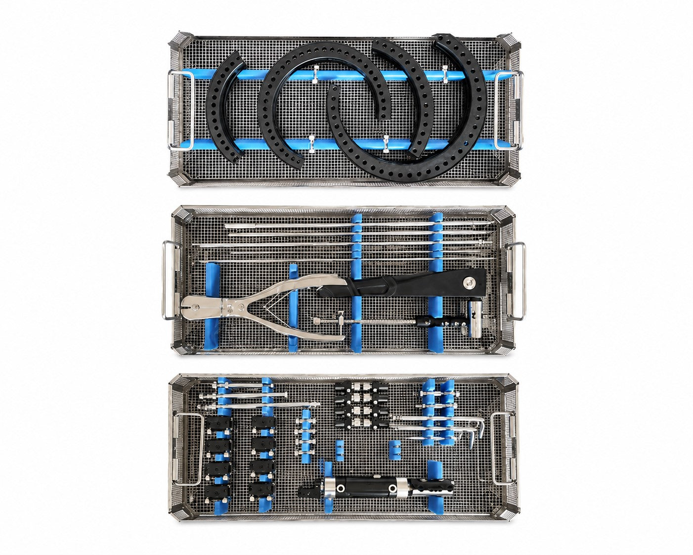 Hybrid Fixation System – 150/190mm Ring External Fixator for Periarticular Fractures