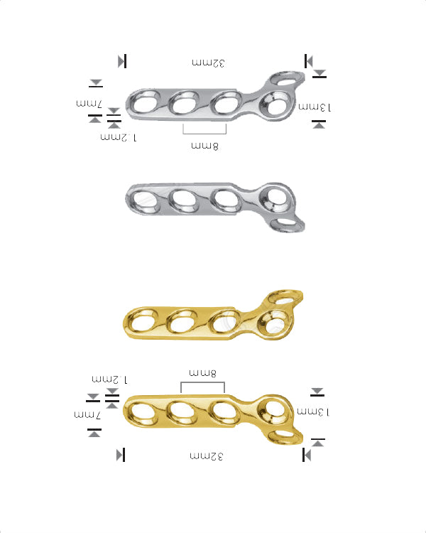 L Plate 2.7 Stainless Steel