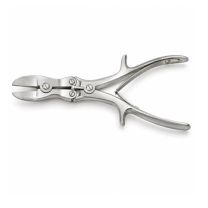 Liston-Stille double-action bone cutting forceps with spring handles and stainless-steel jaws
