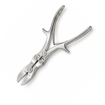 Liston-Stille double-action bone cutting forceps with spring handles and stainless-steel jaws
