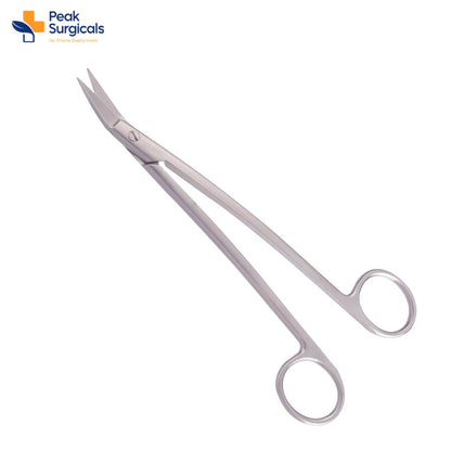 Locklin Gum Scissors with 6 1/4in Serrated Blade for Gingival Cutting