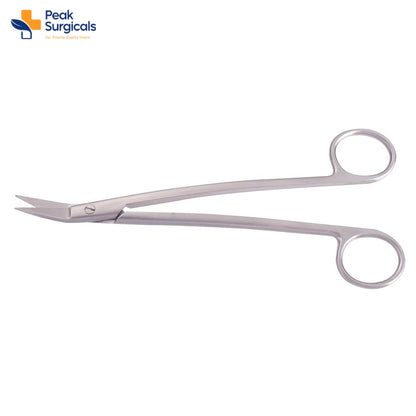 Locklin Gum Scissors with 6 1/4in Serrated Blade for Gingival Cutting