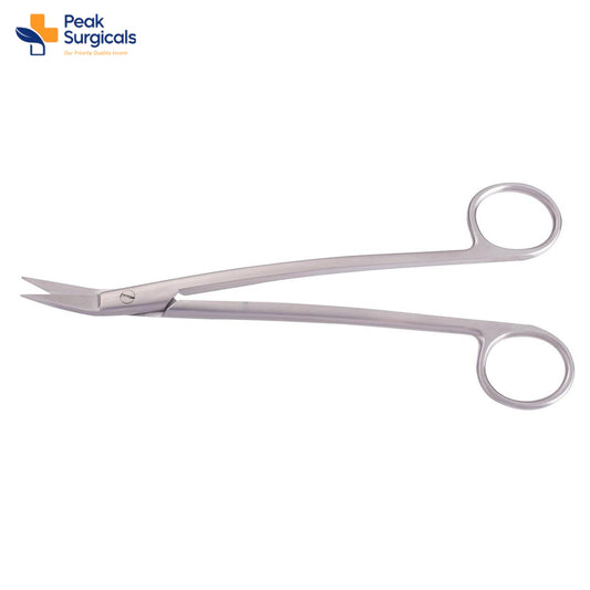Locklin Gum Scissors with 6 1/4in Serrated Blade for Gingival Cutting